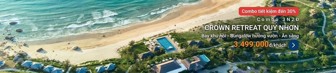 Khu nghỉ dưỡng Crown Retreat Quy Nhơn