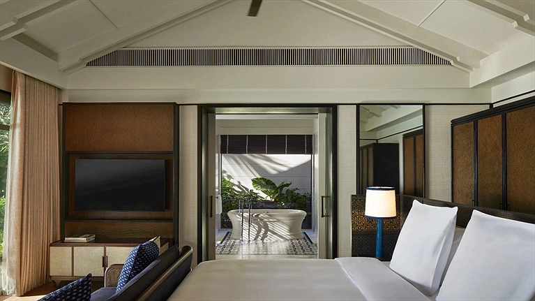 Three-Bedroom Beachfront Pool Villa