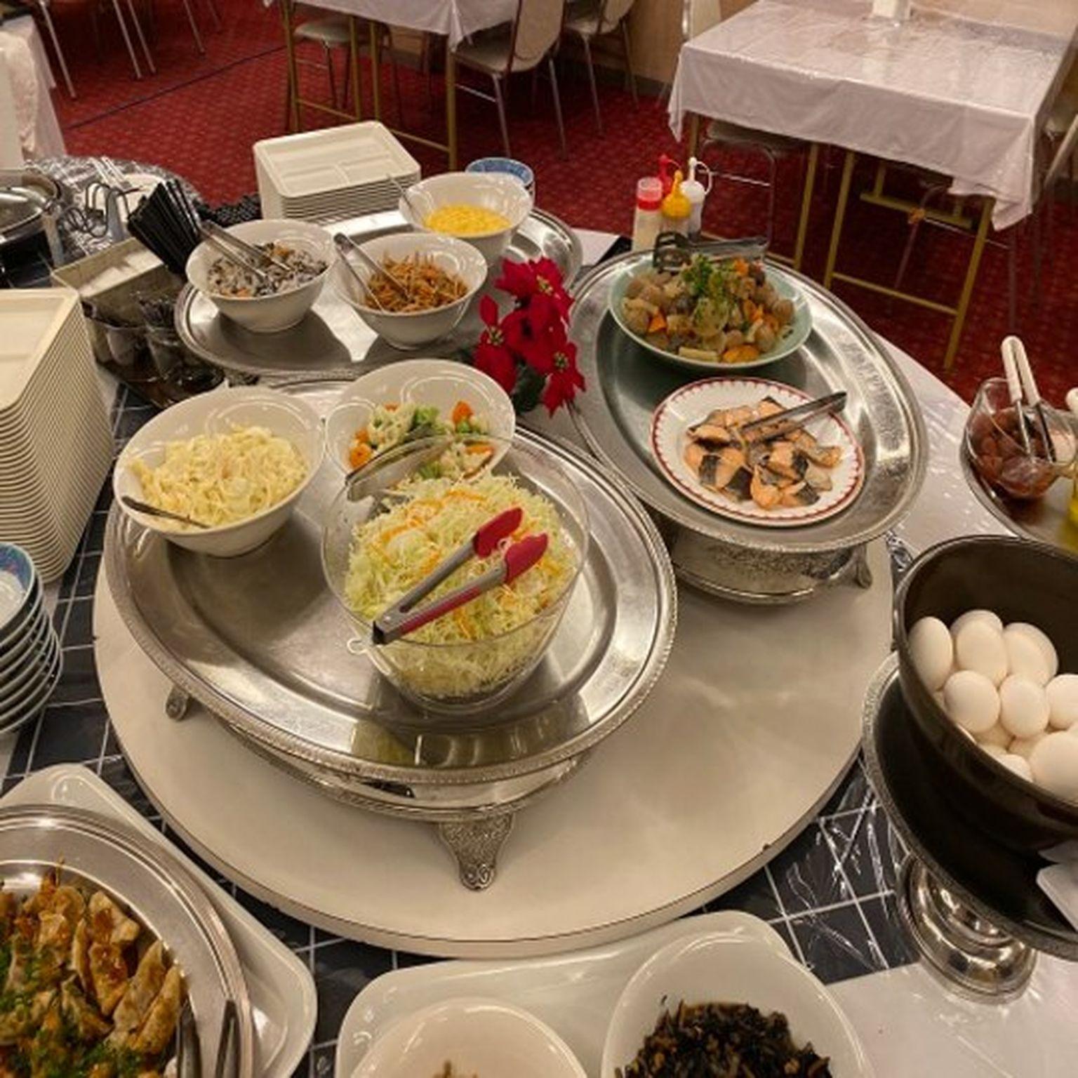 Quầy buffet