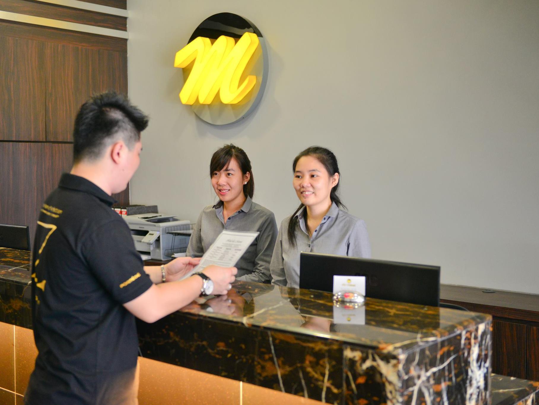 Khu vực lễ tân
