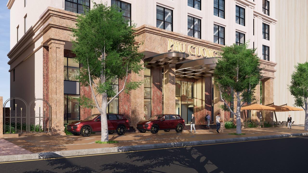 Ngoại cảnh khách sạn