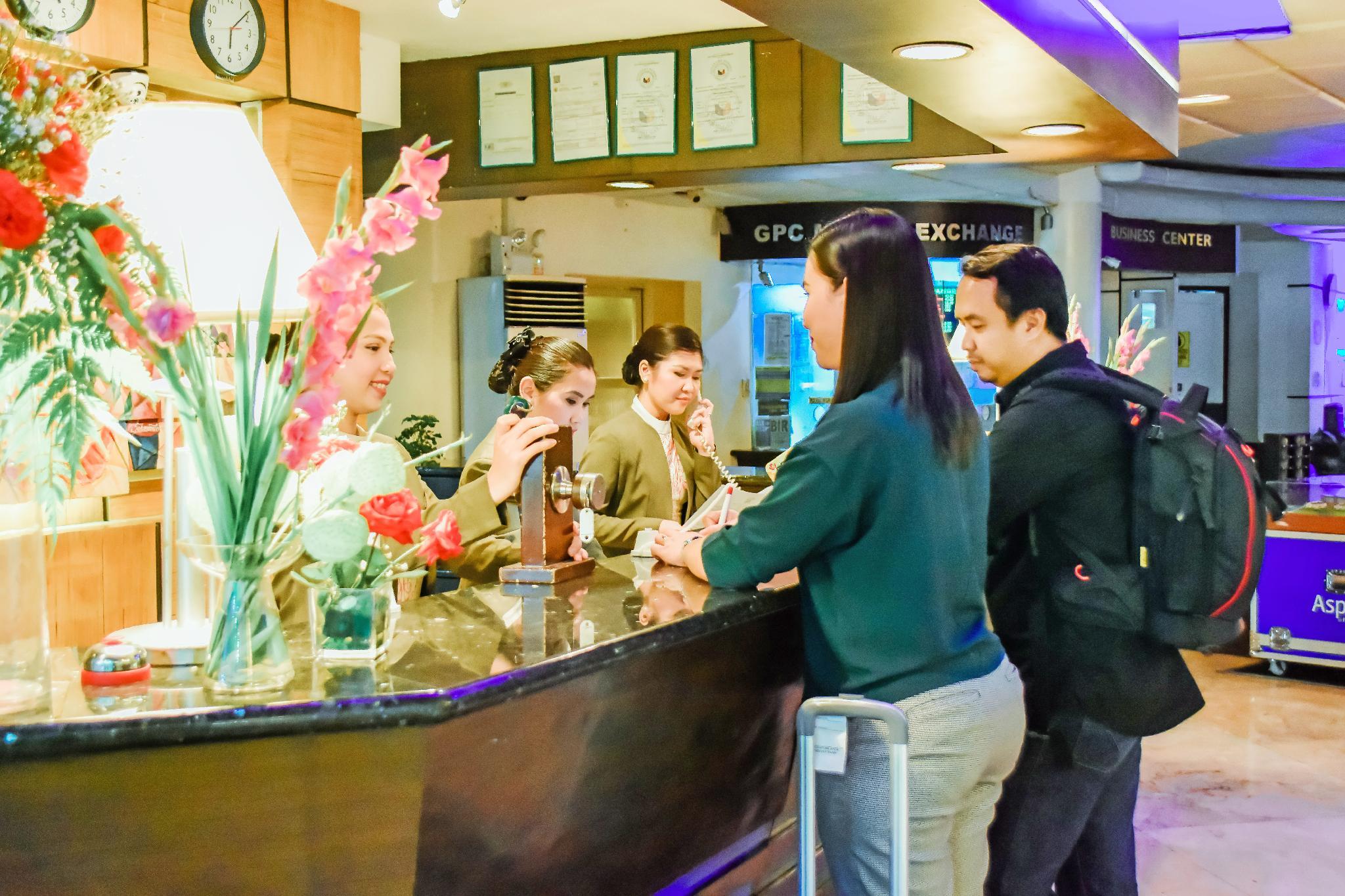 Khu vực lễ tân